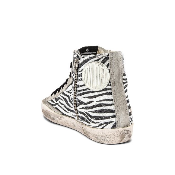 NIB Golden Goose Zebra Glitter & Black Star, 36 - Picture 4 of 14